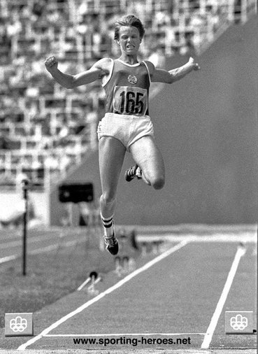 Angela Voigt - East Germany - Olympic Games Long Jump champion in 1976.