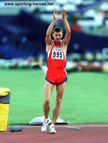 Vyacheslav Voronin - Russia - 1999 World Championship high jump Champion. Third in 2001.