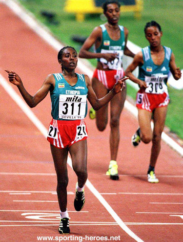 Gete Wami - Ethiopia - 1999 World 10,000m Champion