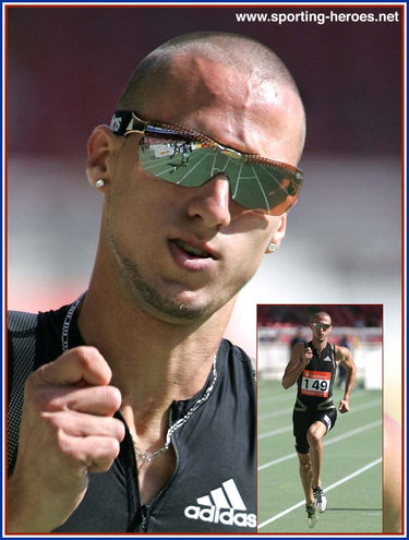 Jeremy Wariner - U.S.A. - 400m winner at the 2006 Grand Prix Final.