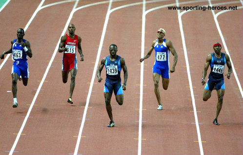 Tyree Washington - U.S.A. - Double World 400m Champion in 2003.