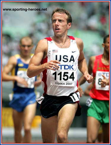 Alan Webb - U.S.A. - 2007 World Championships 1500m finalist.