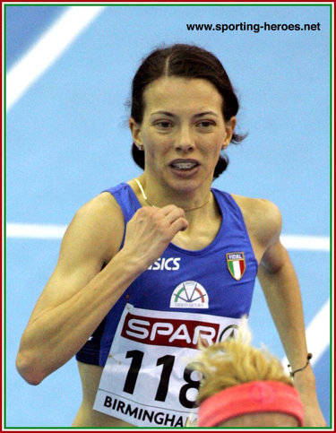 Silvia Weissteiner - Italy - 2007 European Indoor Championships 3000m bronze