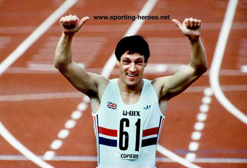Allan Wells - Great Britain & N.I. - Agonisingly close to a medal at inaugural World Championships.