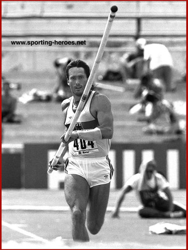 Siggi Wentz - Germany - World and Olympic Decathlon career.