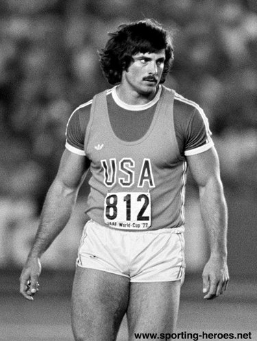 Mac Wilkins - U.S.A. - Discus gold medal at 1976 Olympic Games.