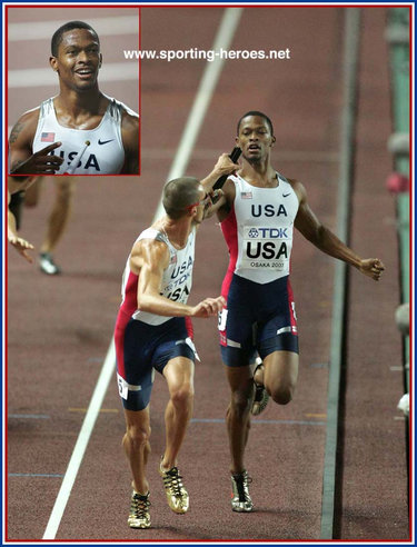 Darold Williamson - U.S.A. - 2007 World Championships 4x400m Gold medal