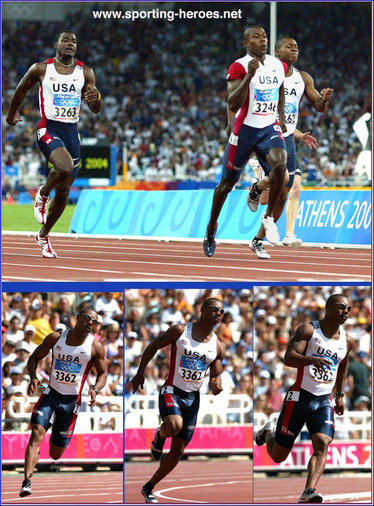 Bernard Williams - U.S.A. - Olympic Games & World Championship relay gold medals.