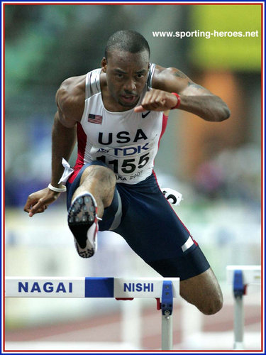 Derrick (athlete) WILLIAMS - U.S.A. - 2007 World Championships 400m Hurdles finalist.