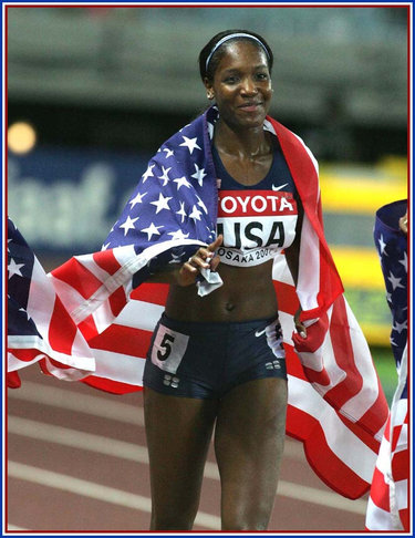 Mary Wineberg - U.S.A. - 2007 World Championships 4x400m Gold medal