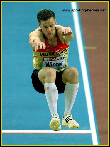 Nils Winter - Germany - 2009 European Indoor Champs Long Jump silver medal.