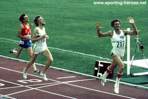 Richard Wohlhuter - U.S.A. - 1976 Olympic Games 800m bronze medalist.