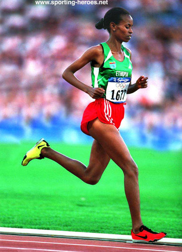 Ayelech Worku - Ethiopia - 5000m bronze medals at 1999 & 2001 World Championships.