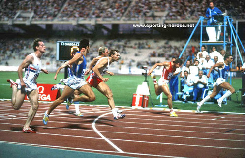 Marian Woronin - Poland - 100m bronze at 1982 European Championship