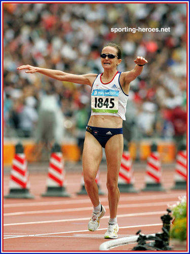 Mara Yamauchi - Great Britain & N.I. - 6th in the Marathon at the 2008 Olympic Gmes.