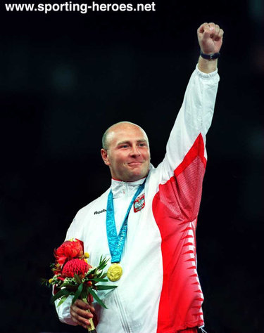 Szymon Ziolkowski - Poland - Hammer gold at Sydney Olympic Games.