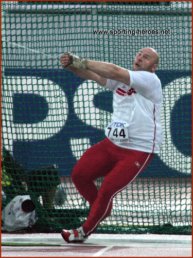 Szymon Ziolkowski - Poland - 2005 World Champs Hammer bronze medal.