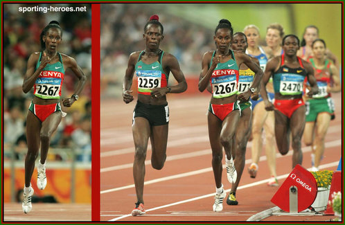 Janeth Jepkosgei Busienei - Kenya - 2008 Olympics 800m silver (result)
