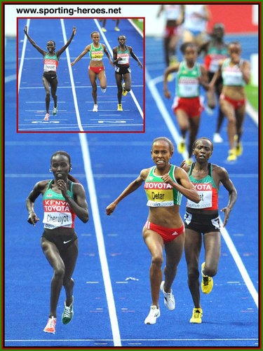 Vivian Cheruiyot - Kenya - 2009 World 5000m Champion (result)