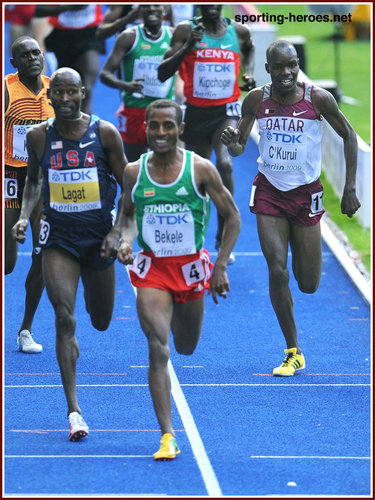 James Kwalia C'Kurui - Qatar - 2009 World Championships 5000m bronze medal.