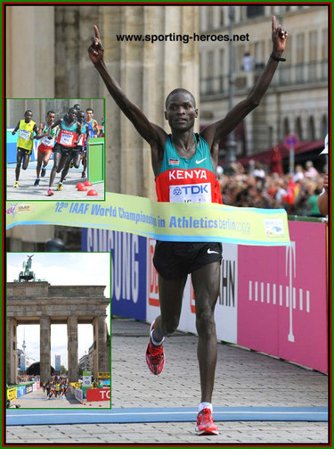 Abel Kirui - Kenya - 2009 World Championships Marathon Gold (result)