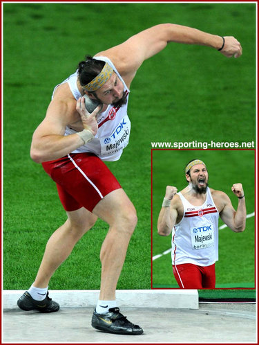 Tomasz Majewski - Poland - 2009 World Championships Shot Put silver (result)