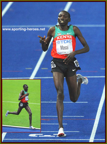Moses Ndiema Masai - Kenya - 2009 World Championships 10,000m bronze medal.