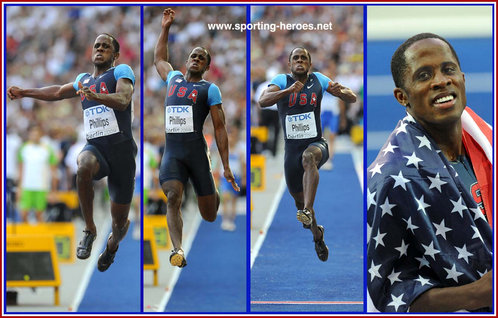 Dwight Phillips - U.S.A. - 2009 World Long Jump Champion.