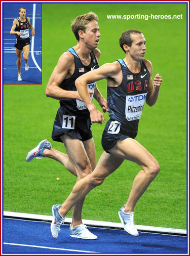Dathan Ritzenhein - U.S.A. - 6th in the 10000m at the 2009 World Championships.