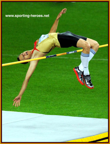 Raul-Roland Spank - Germany - 2009 World Championships High Jump bronze medal.
