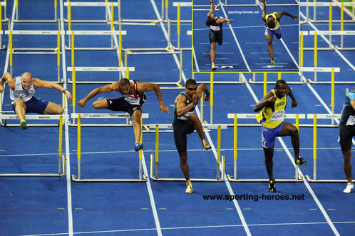 Ryan Brathwaite - Barbados - 2009 World 110m Hurdles Champion.