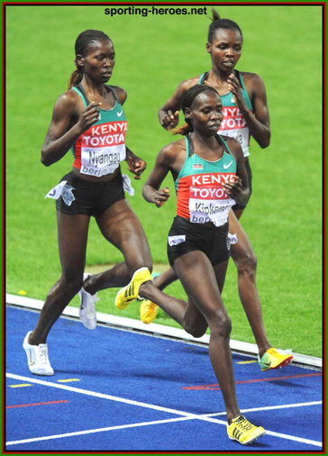 Milcah Chemos Cheywa - Kenya - 2009 World Championships Steeplechase bronze (result)