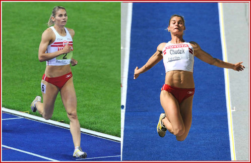 Kamila Chudzik - Poland - 2009 World Championships Heptathlon bronze.