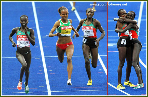 Sylvia Jebiwott Kibet - Kenya - 2009 World Championships 5000m silver medal.