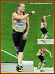 Nadine KLEINERT - Germany - 2009 World Championships Shot Put silver.
