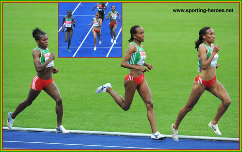 Meselech Melkamu - Ethiopia - 2009 World Championships 10000m silver.