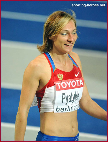 Anna Pyatykh - Russia - 2009 World Championships Triple Jump bronze.