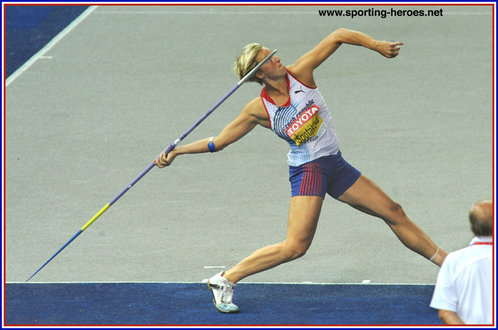Barbora Spotakova - Czech Republic - 2009 World Championships Javelin silver