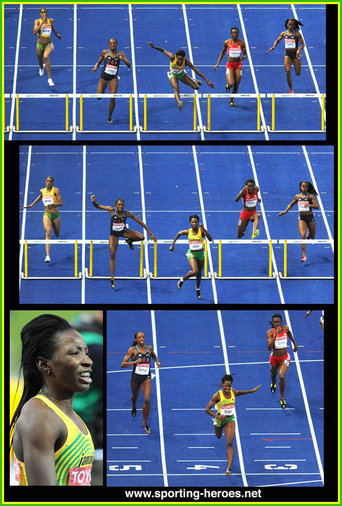 Melanie Walker - Jamaica - 2009 World Champsionships 400m hurdles gold medal.