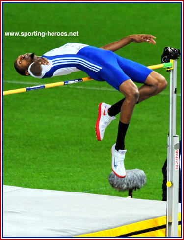 Mickael Hanany - France - 5th in the High Jump at the 2009 World Championships.