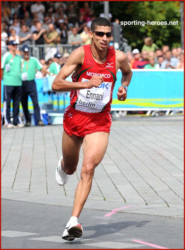 Adil Ennani - Morocco - 7th in the Marathon at the 2009 World Championships.
