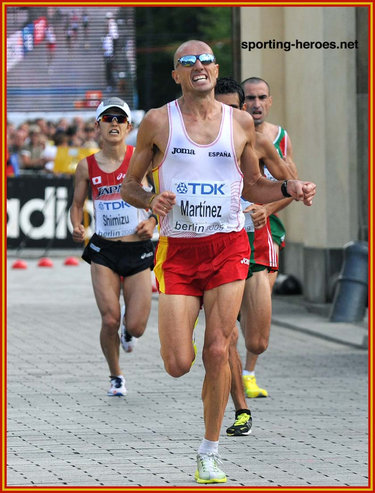 Jose Manuel Martinez - Spain - 8th in the Marathon at the 2009 World Champs.