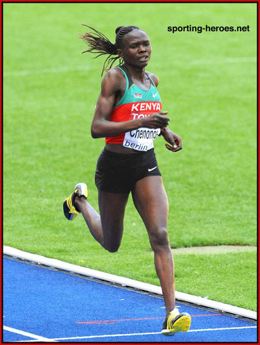 Iness Chepkesis Chenonge - Kenya - 2002 & 2010 Commonwealth Games 5000m bronze.