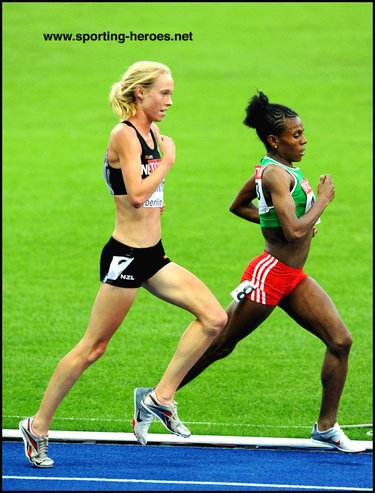 Kimberley Smith - New Zealand - 10000m finalist at the 2007 & 2009 World Championships.