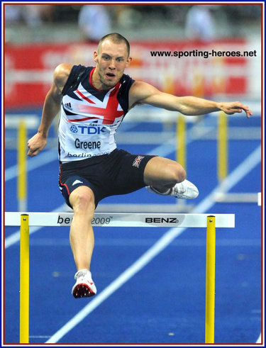 David 'Dai' GREENE - Great Britain & N.I. - 2009 World Champs 400m Hurdles finalist.