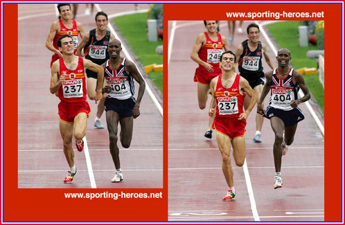 Mo Farah - Great Britain & N.I. - 2006 European Championships 5000m silver (result)