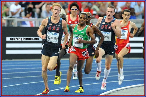 Matthew Tegenkamp - U.S.A. - 2007 & 2009 World Championships 5,000m finalist.