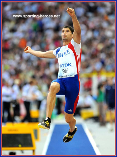 Salim Sdiri - France - World Championship long jump finalist.