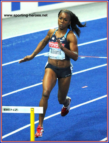 Tiffany WILLIAMS - U.S.A. - 400mh finalist at Olympic Games & World Championship.