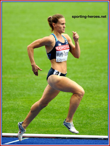 Christin Wurth-Thomas - U.S.A. - 5th in the 1500m at the 2009 World Championships.